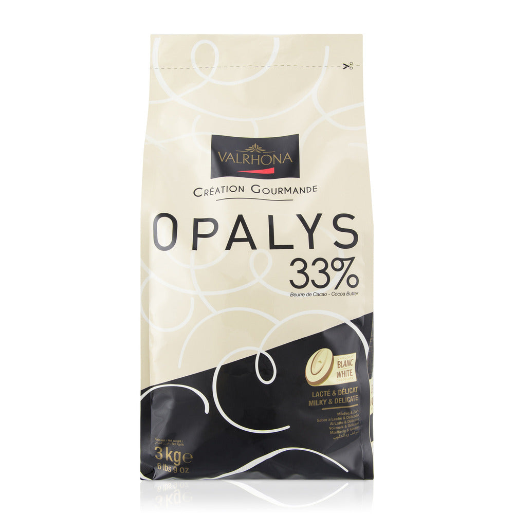 33% Val Opalys White Feves, 6.6 lb