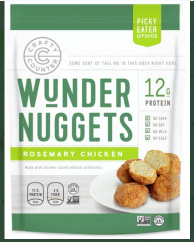 Rosemary Chicken Nuggets, 8 oz, 8 count