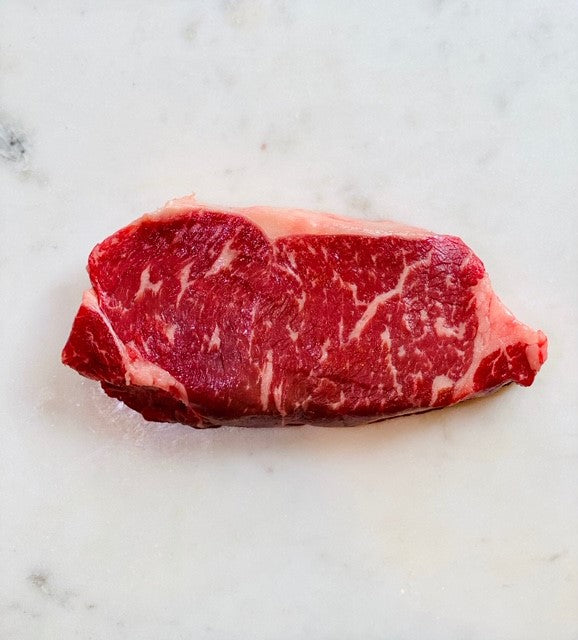 Local Butchers Center Cut Strip Loin Steaks, 10 oz, 6 count