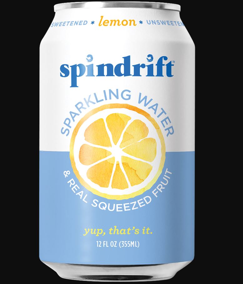Lemon Sparkling Water, 24/12 oz