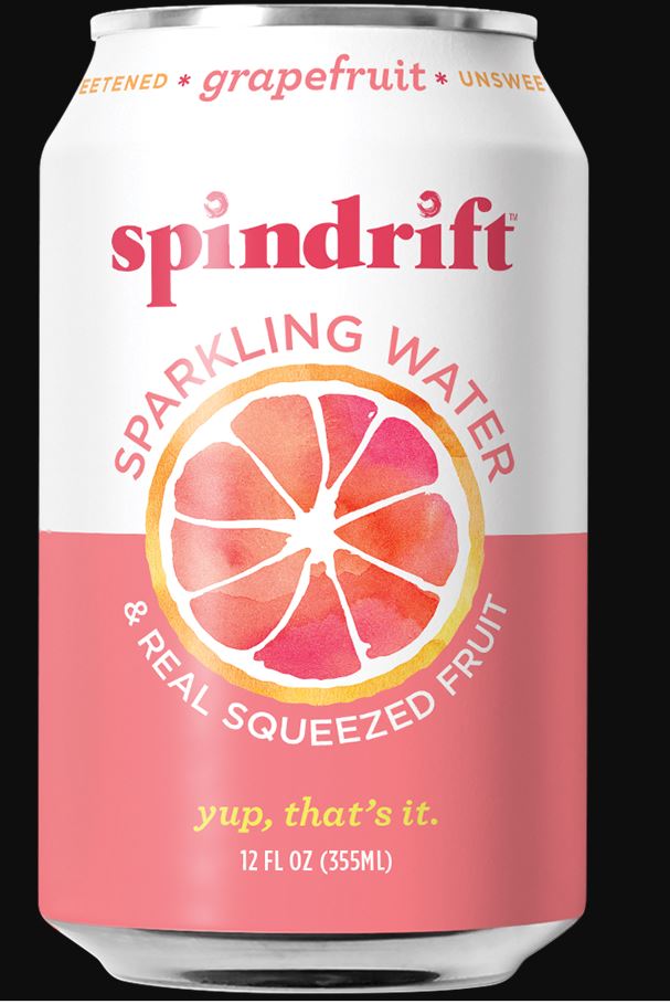 Grapefruit Sparkling Water, 24/12 oz