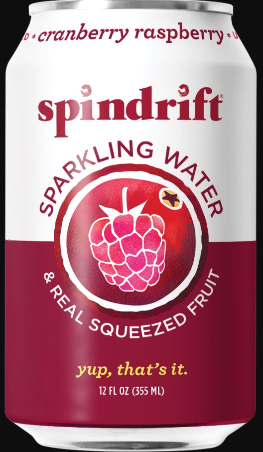 Cranberry Raspberry Sparkling Water, 24/12 oz