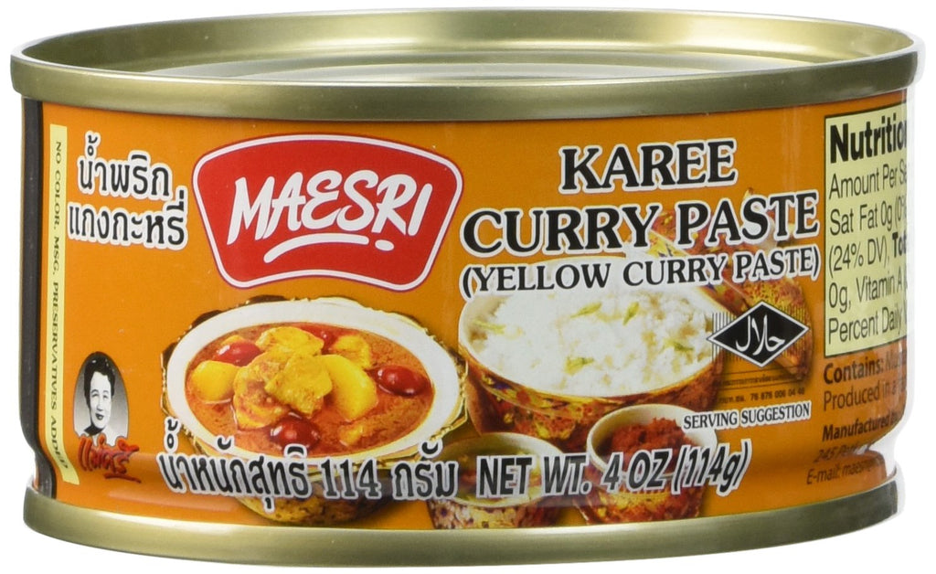 Yellow Curry Paste, 4 oz