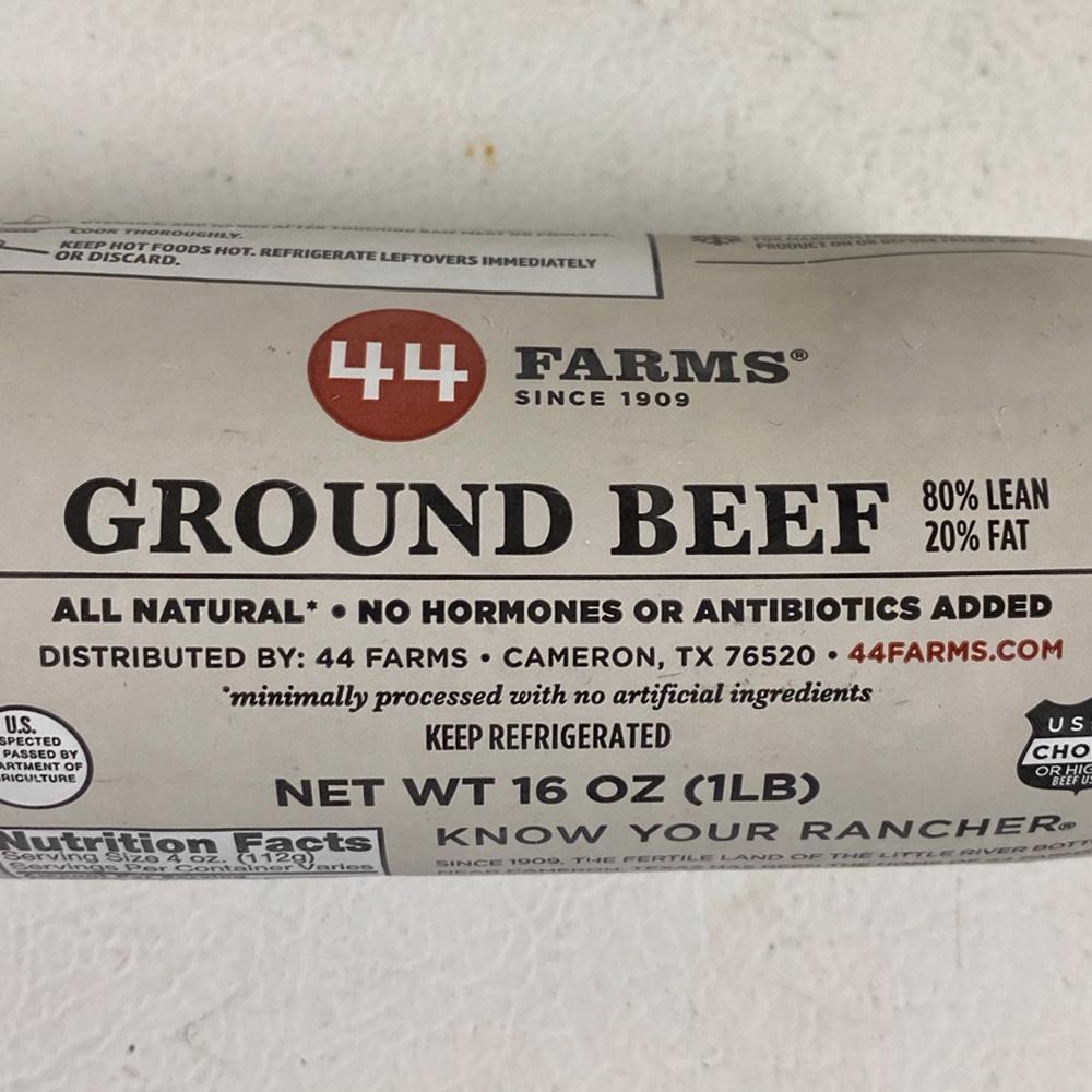 All Natural Angus Ground Beef, 4 pounds