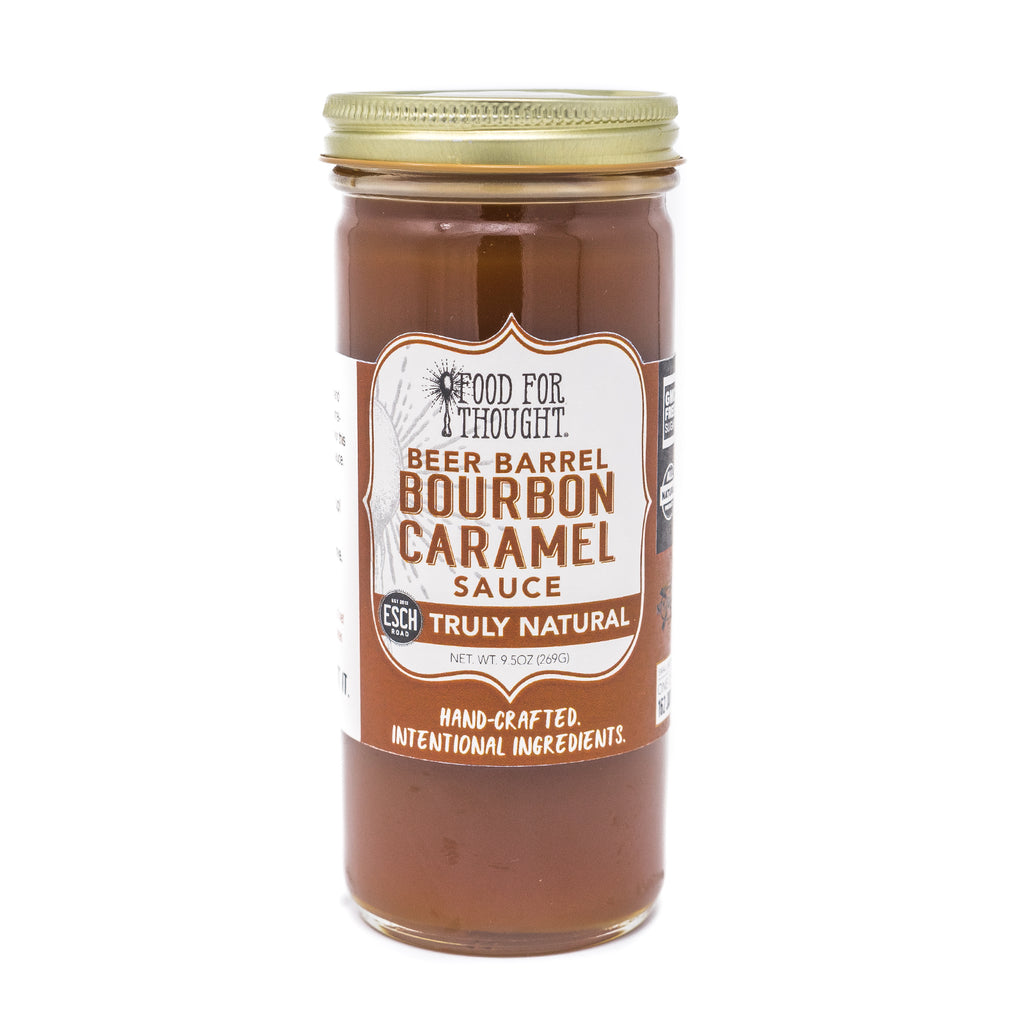 Bourbon Caramel Sauce, 9.5 oz, 6 count