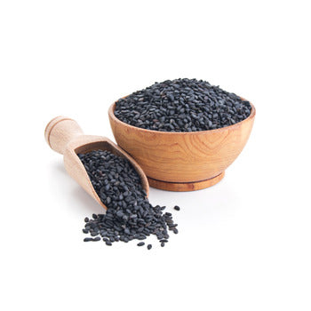 Black sesame seeds, 16 oz