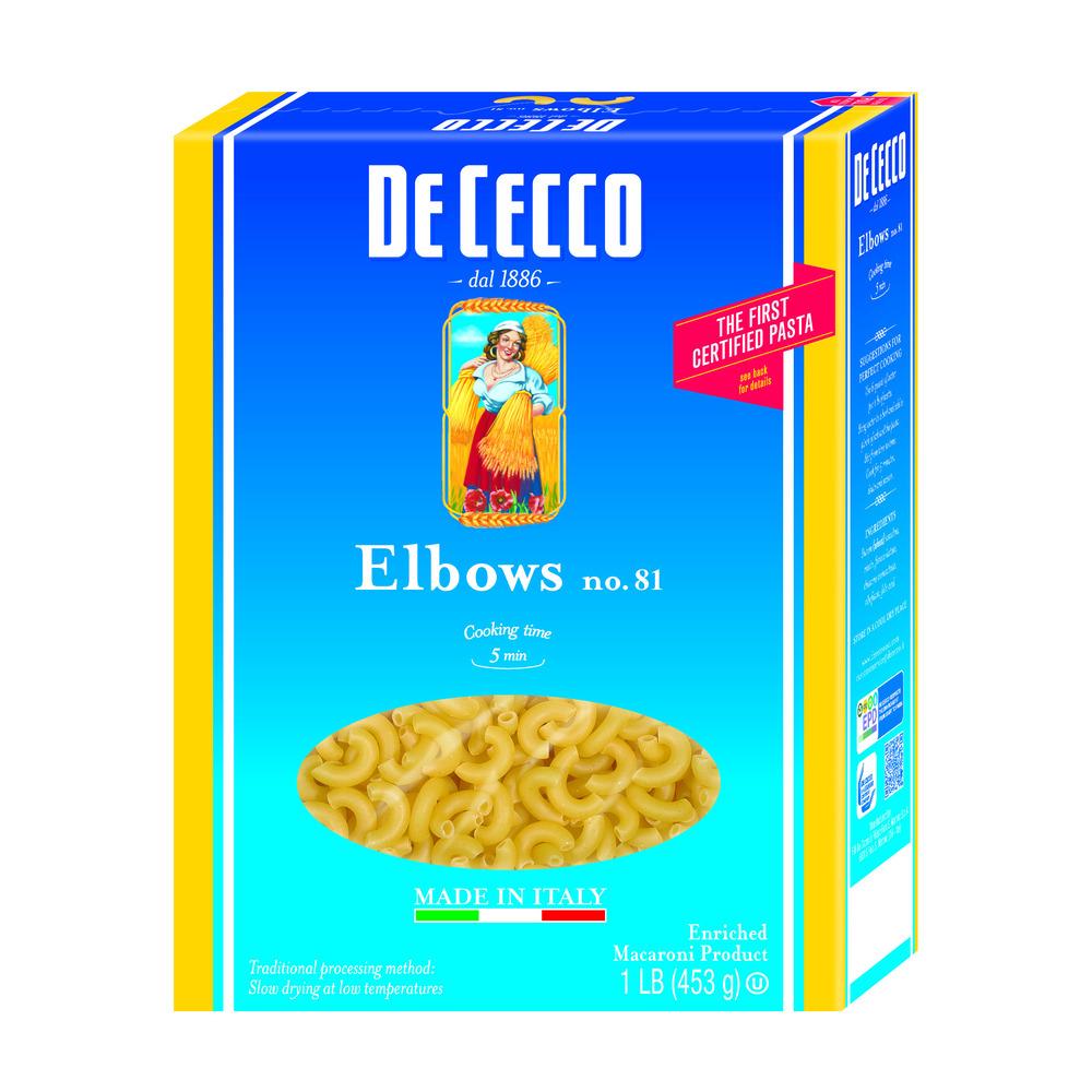 Elbow Pasta, 1 lb, 20 count