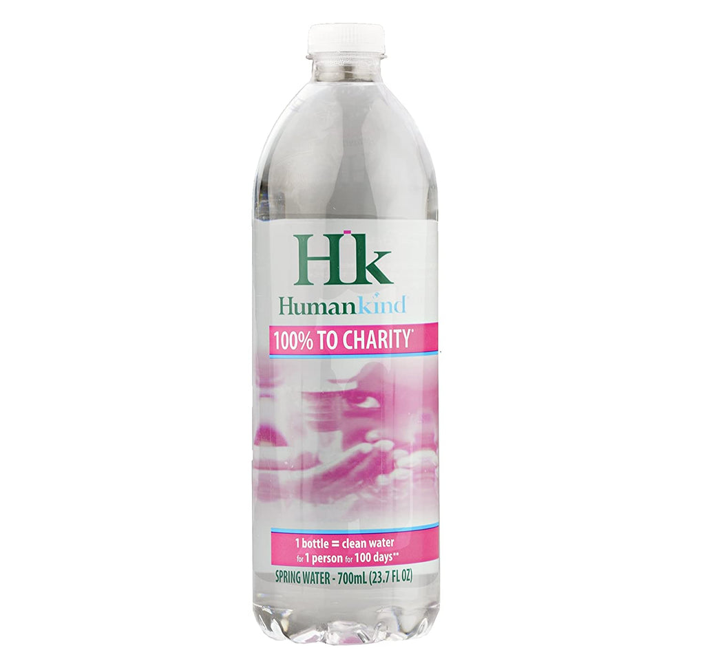 Humankind Water Plastic, 24/23.7oz
