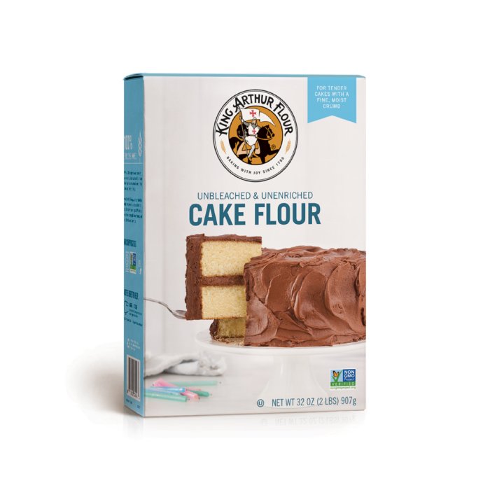 King Arthur Unbleached Cake Flour, 50 lb case