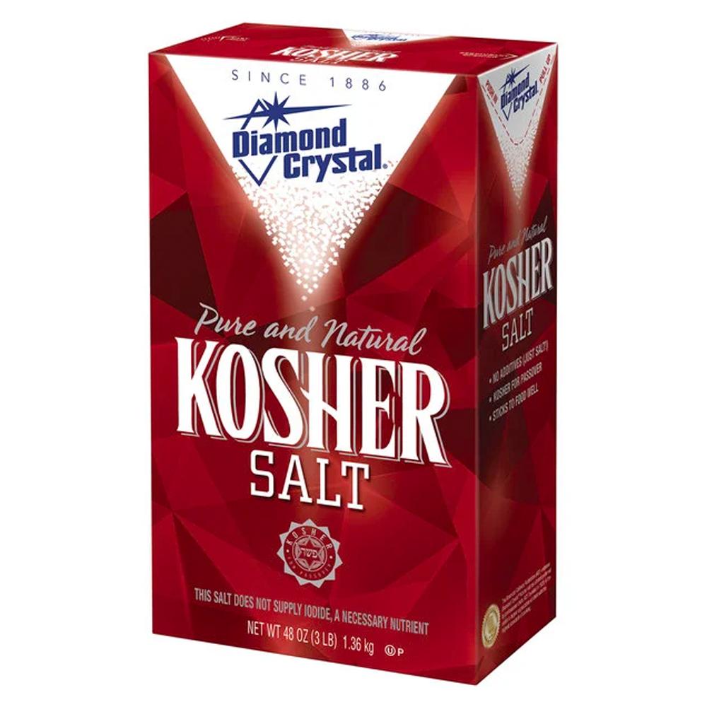 Kosher Salt, 3 lb box