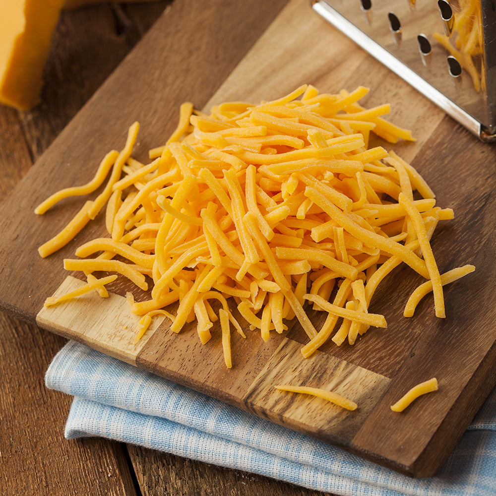 Cheddar Cheese Thin Shred, 5 Lb