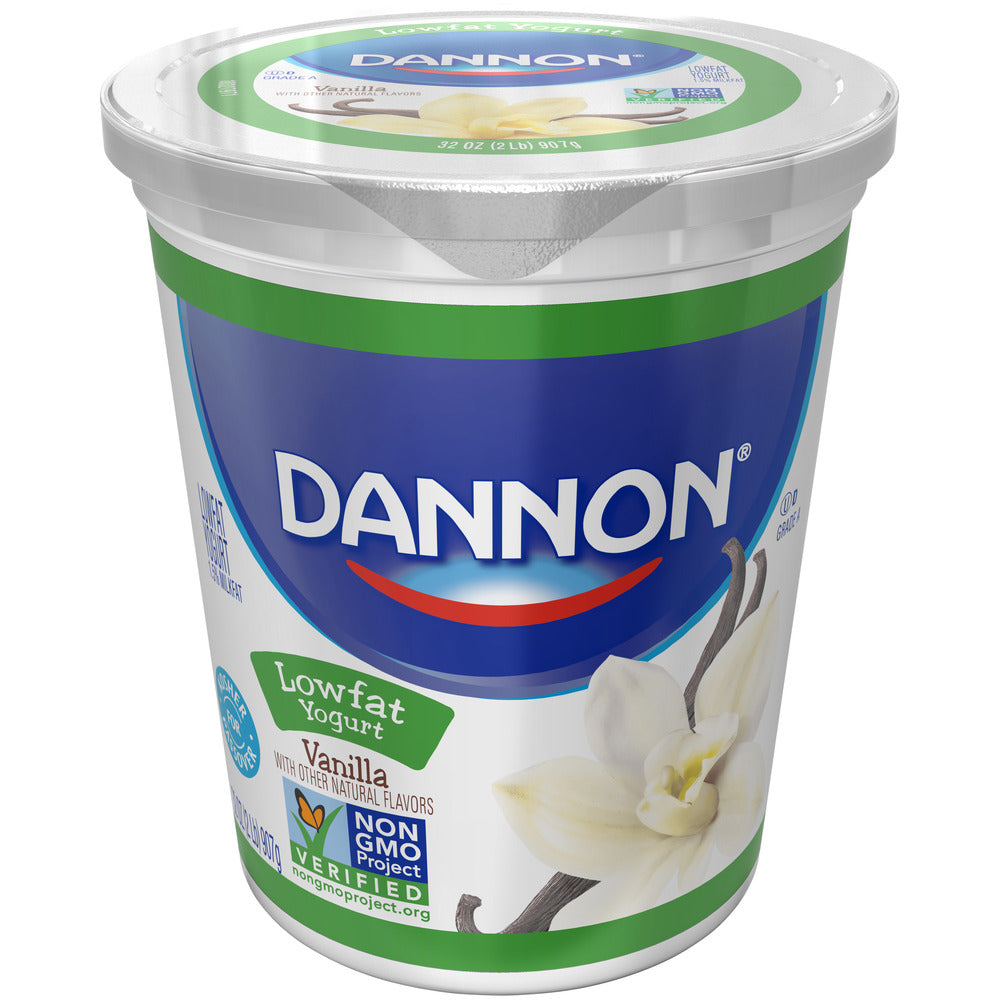 Vanilla Low Fat Yogurt, 32 oz