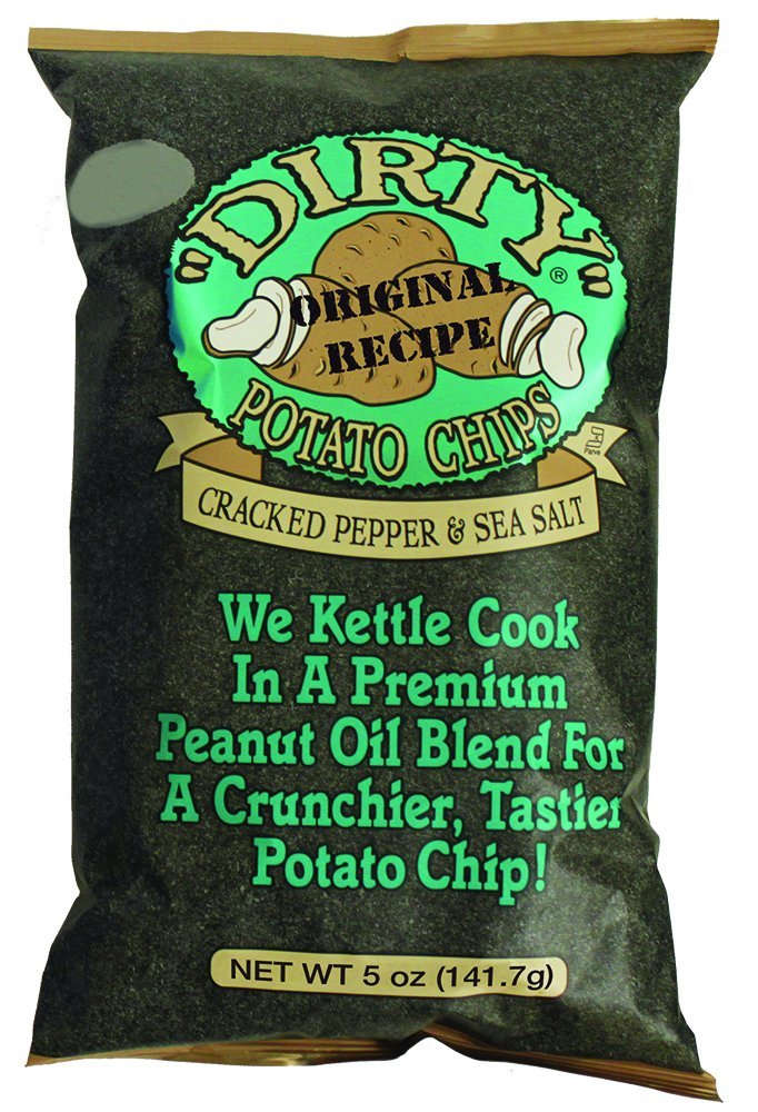 Cracked Pepper Chips, 5 oz, 12 count